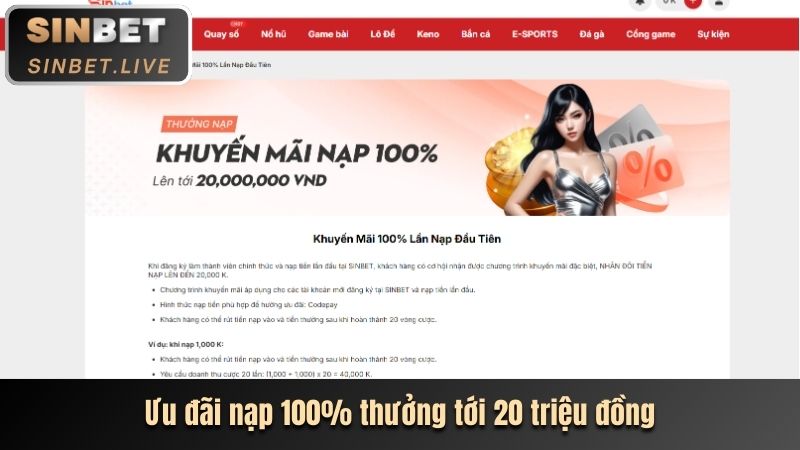 Kho game nổ hũ đa dạng và chất lượng cao của Sinbet, với đồ họa đẹp mắt và trải nghiệm mượt mà